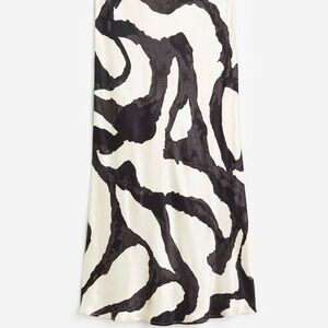 Elegant Black and White Women's Skirt